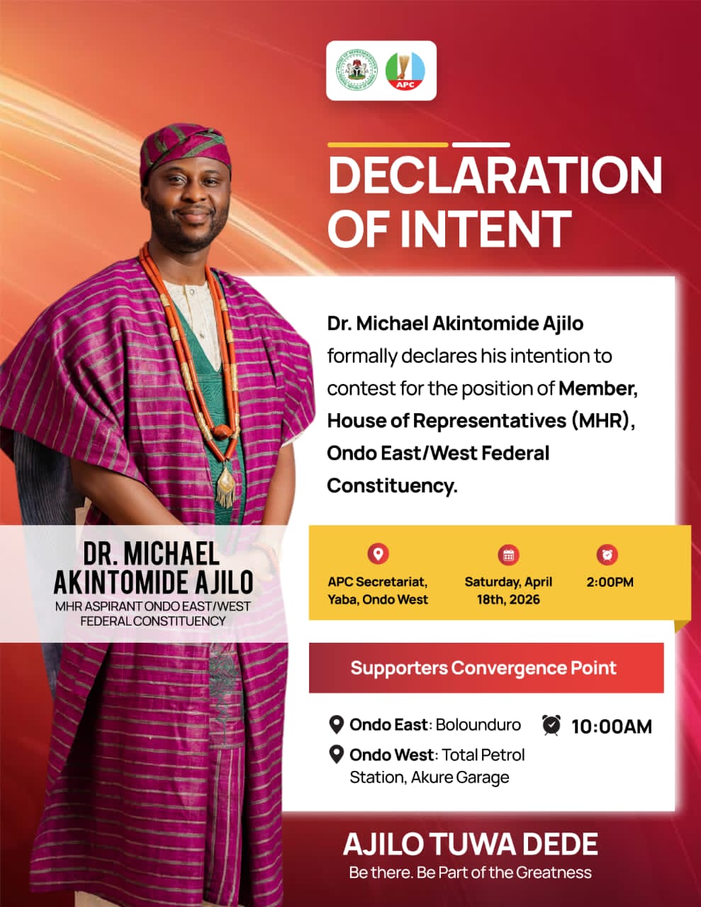 Declaration Of Intent