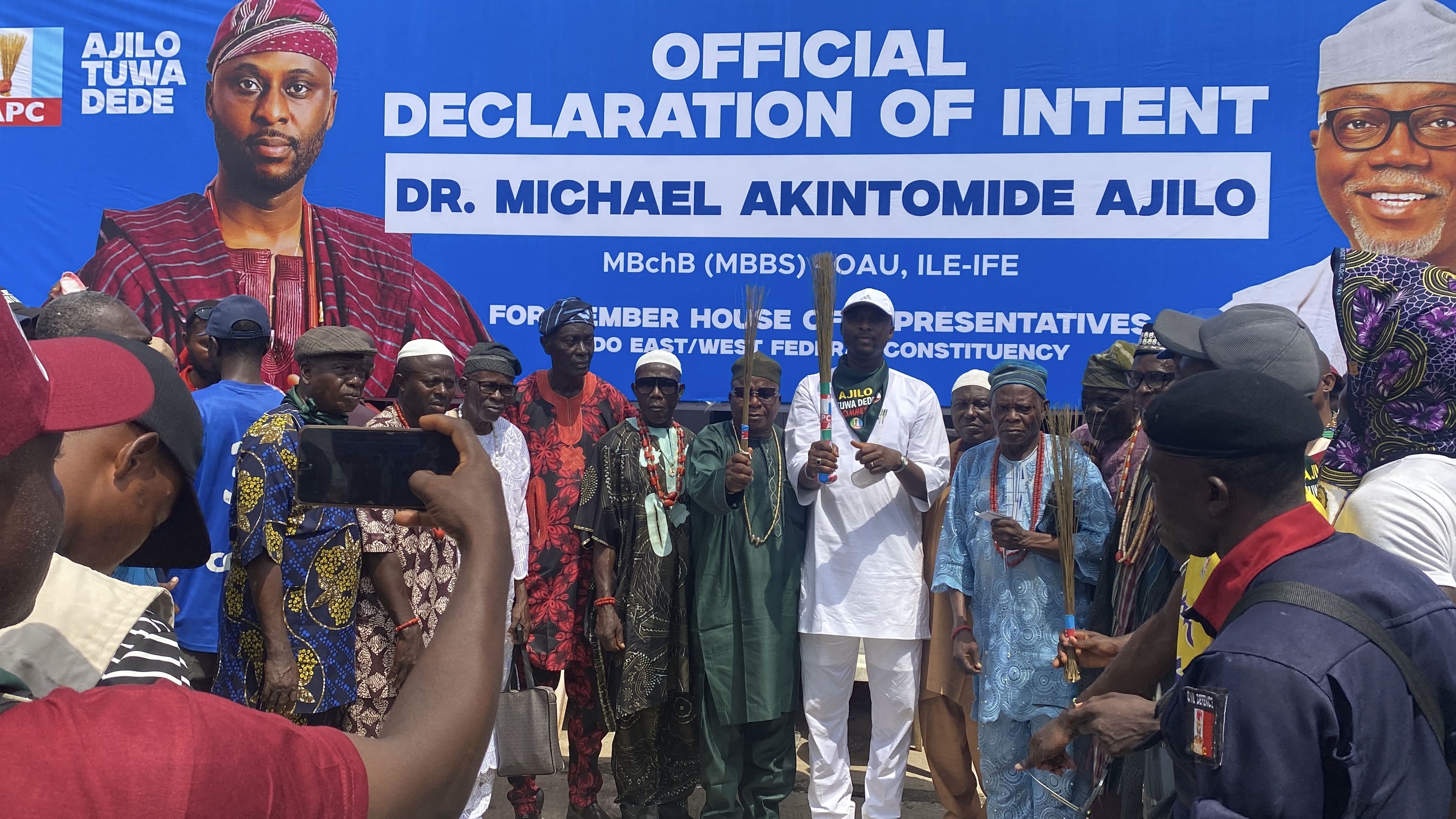 Dr Ajilo's Declaration of intent